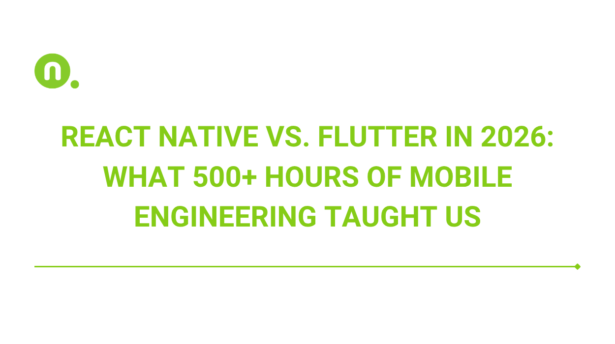 Comparing React Native and Flutter for mobile app development